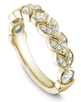 Floral Leaf Diamond Ring