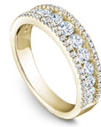 Three Row Diamond Band