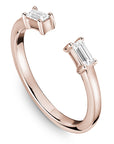 Split Baguette Diamond Band