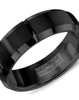 Tungsten Two-Tone Polished Edges