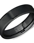 Tungsten Plain Two-Tone Ring