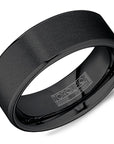 Tungsten Plain Two-Tone Ring