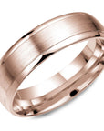 Brushed Centre with Rounded Edge