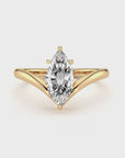 Marquise Diamond Shaped Ring