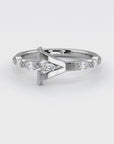 Y | White Gold Diamond Band
