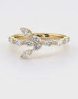 Y | Yellow Gold Marquise Band