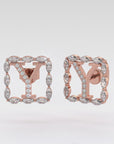 Y | Rose Diamond Earrings
