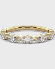 Marquise Diamond Band