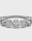 Crossover Diamond Set Band