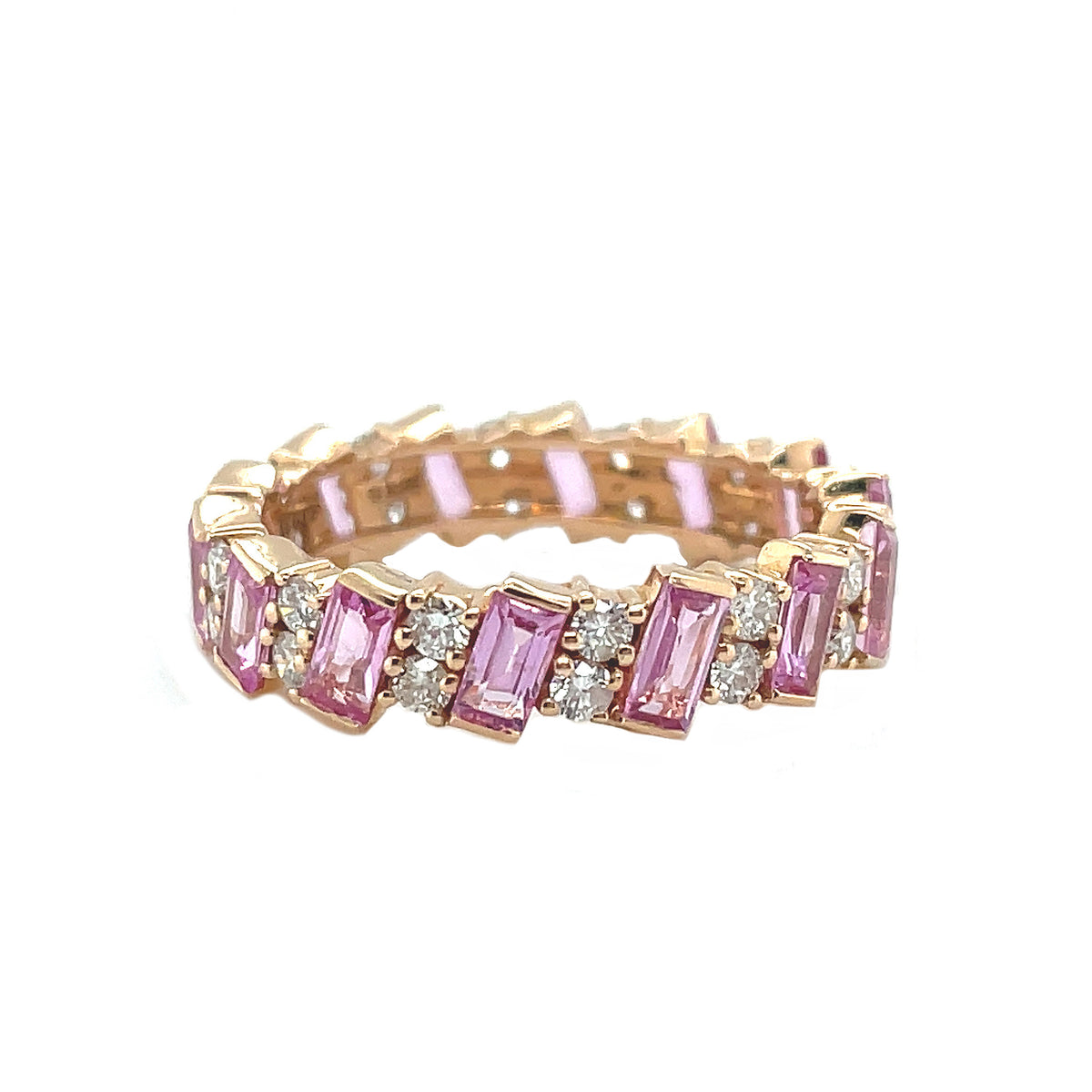 BAGUETTE | Pink Diamond Ring