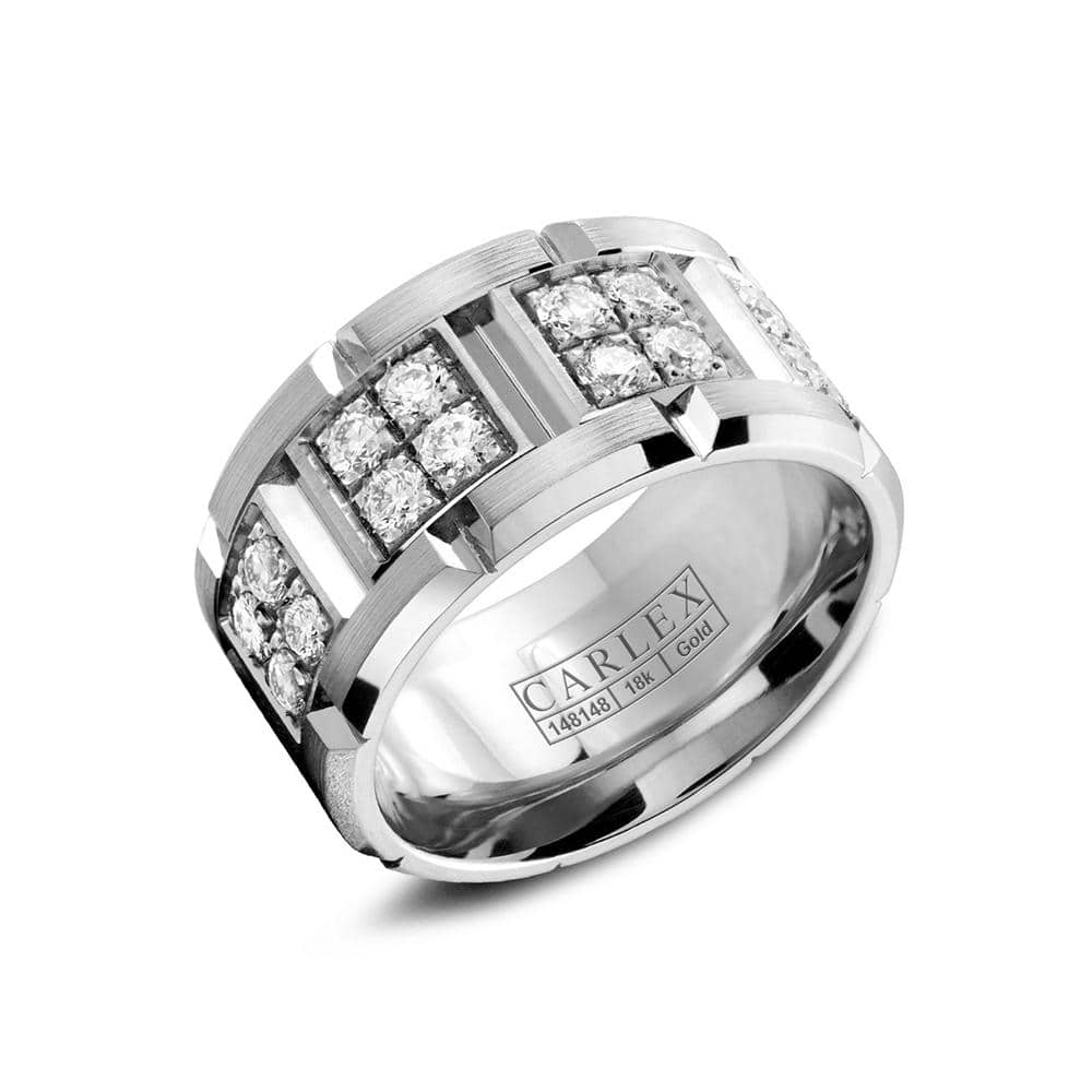 Diamond set Platinum Luxe Ring