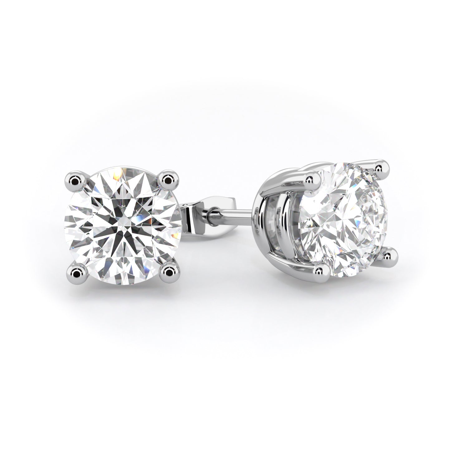Diamond Stud Earrings