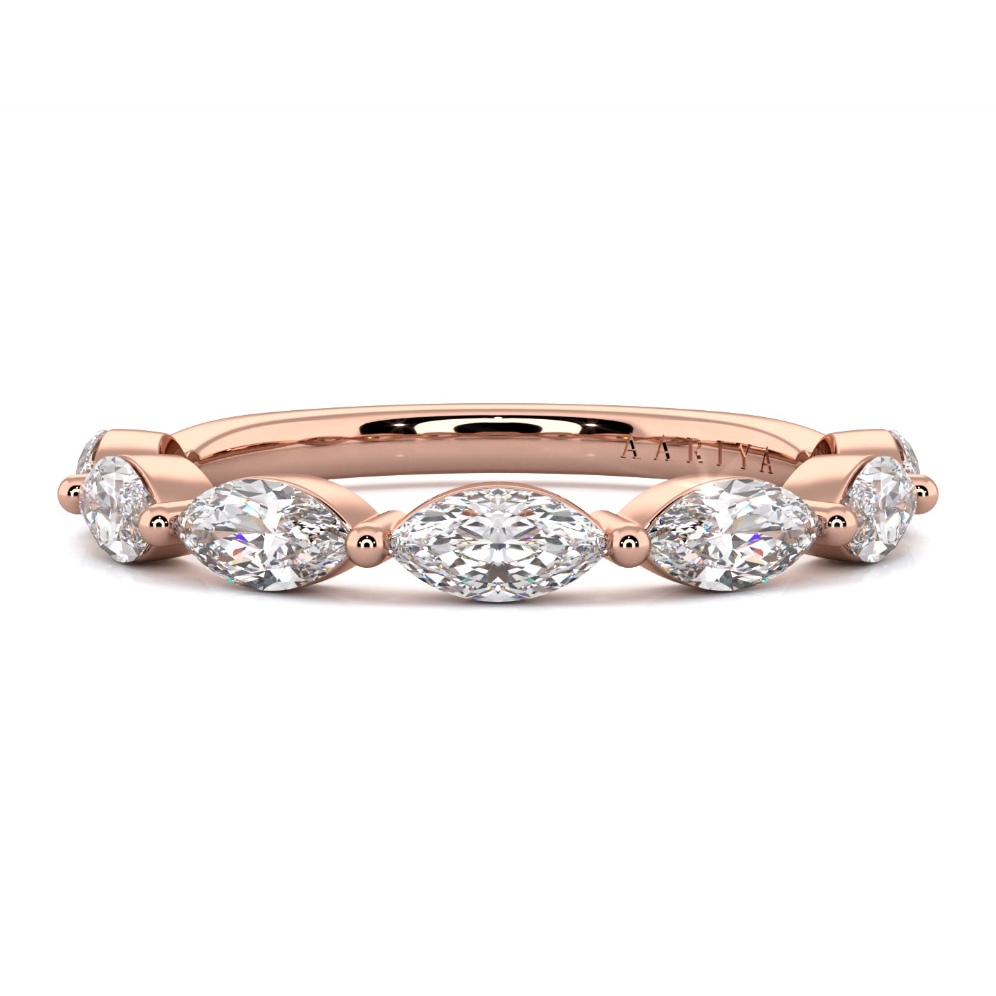 Marquise Diamond Band