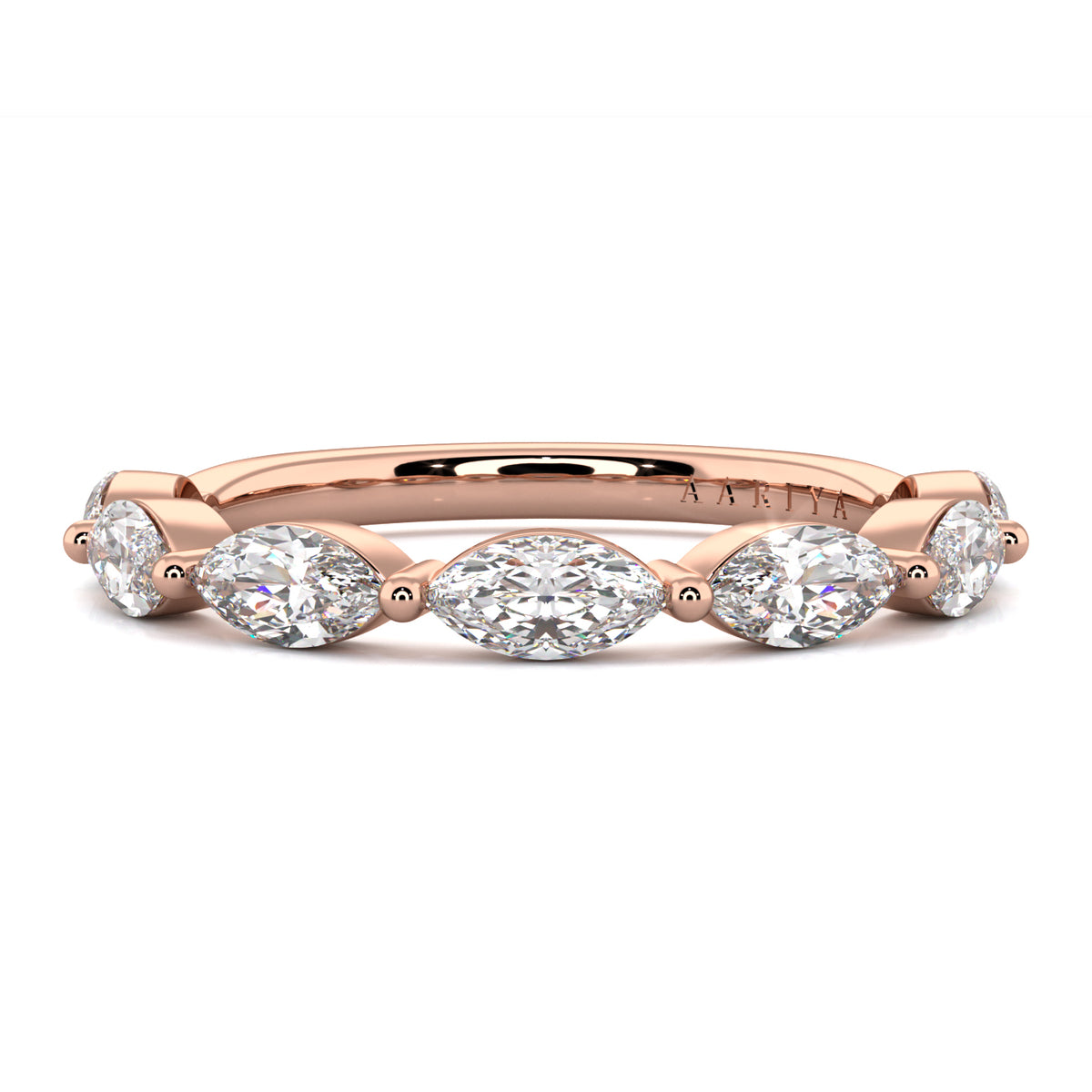 Marquise Diamond Band