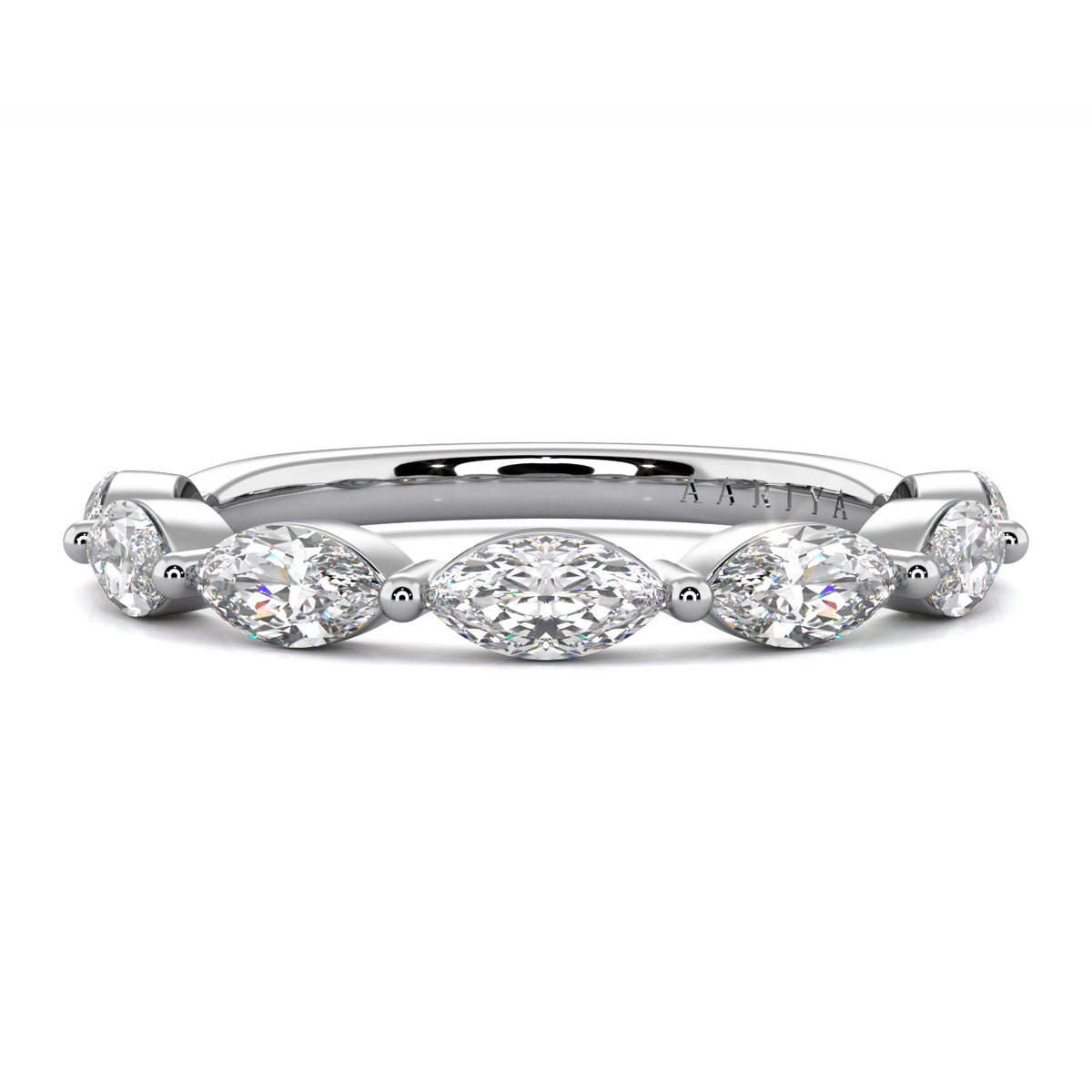 Marquise Diamond Band