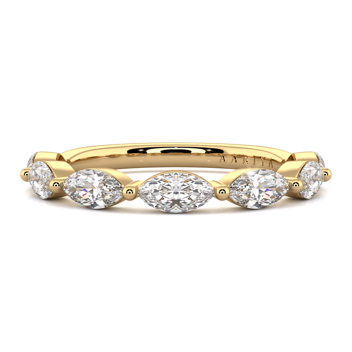 Marquise Diamond Band