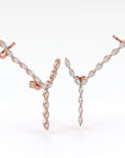 Y | Rose Marquise Earrings