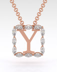 Y | Rose Diamond Pendant
