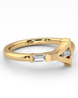 Y | Yellow Gold Baguette Ring