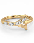 Y | Yellow Diamond Encrusted Band