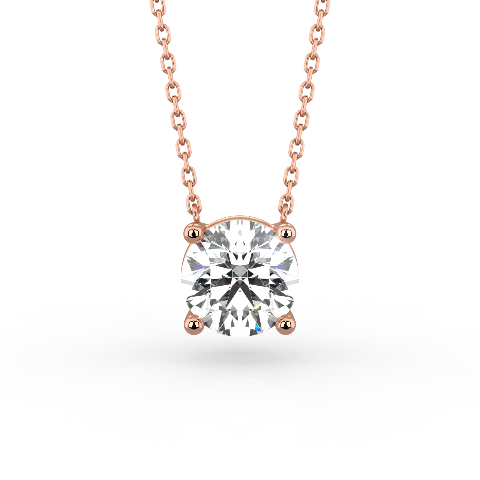 REGAL | Round Diamond Pendant
