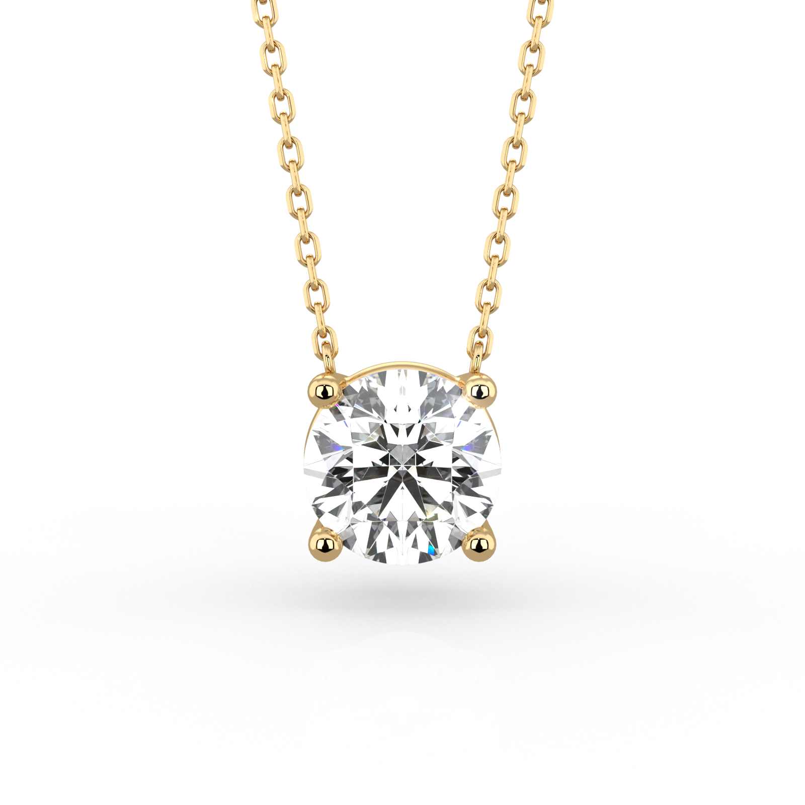 REGAL | Round Diamond Pendant