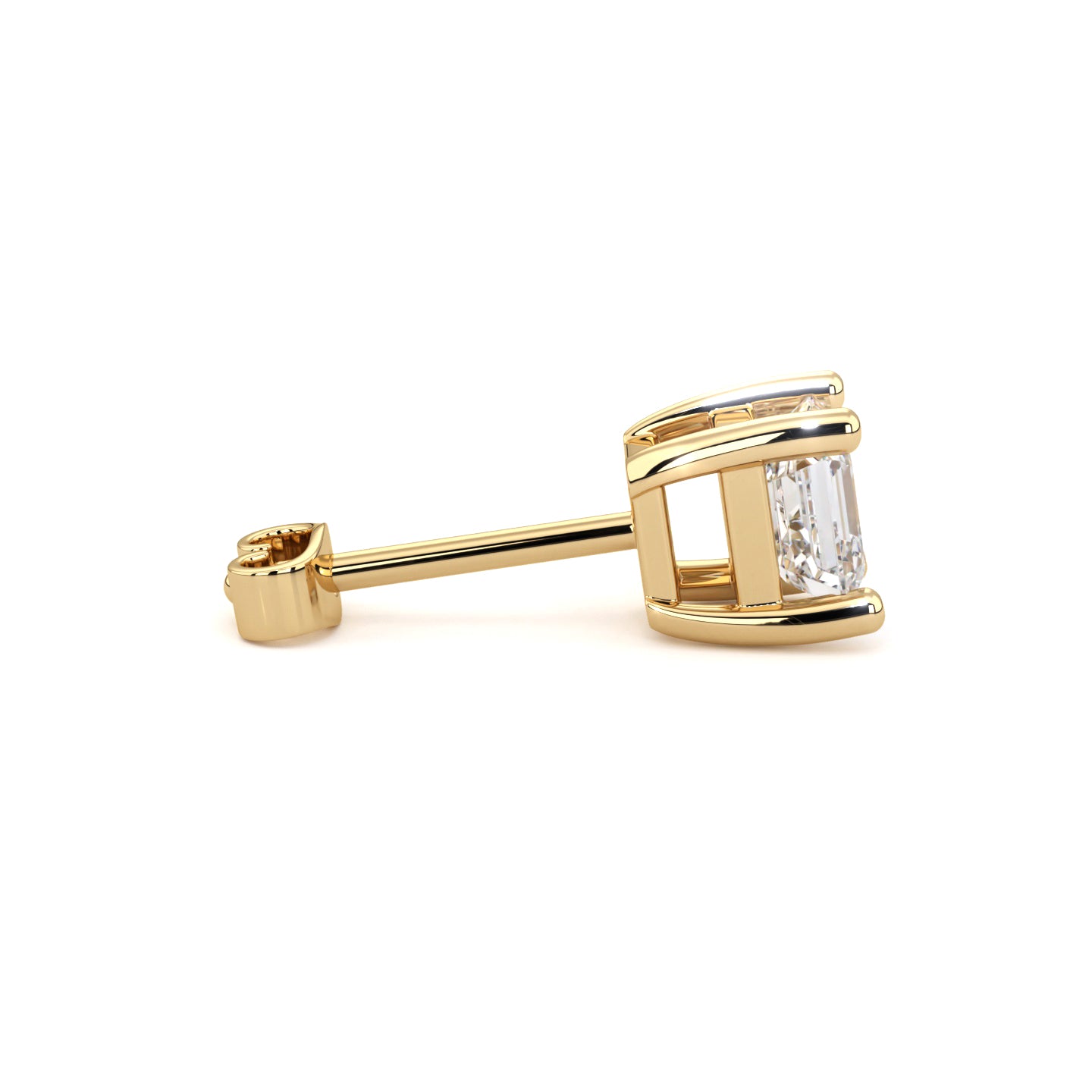 REGAL | Asscher Diamond Earrings