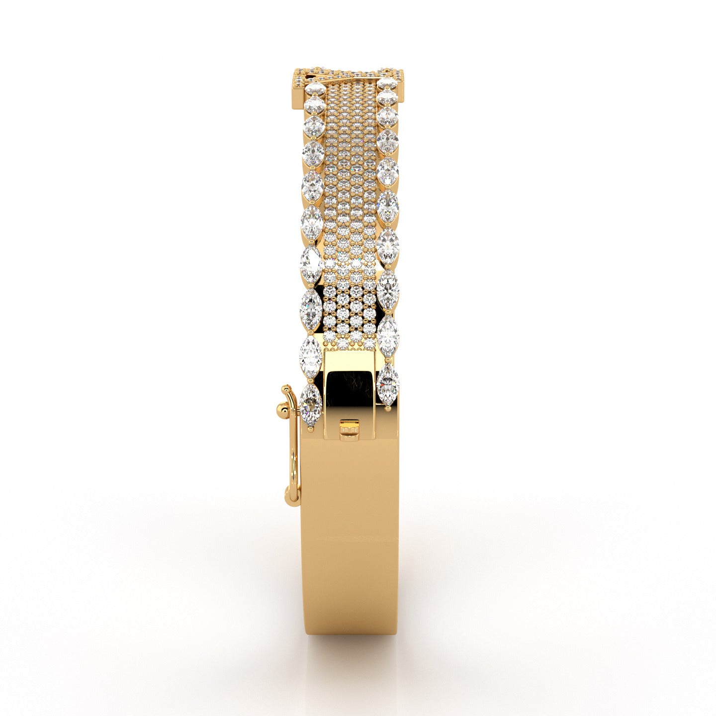 Y | 50% Diamond Bangle