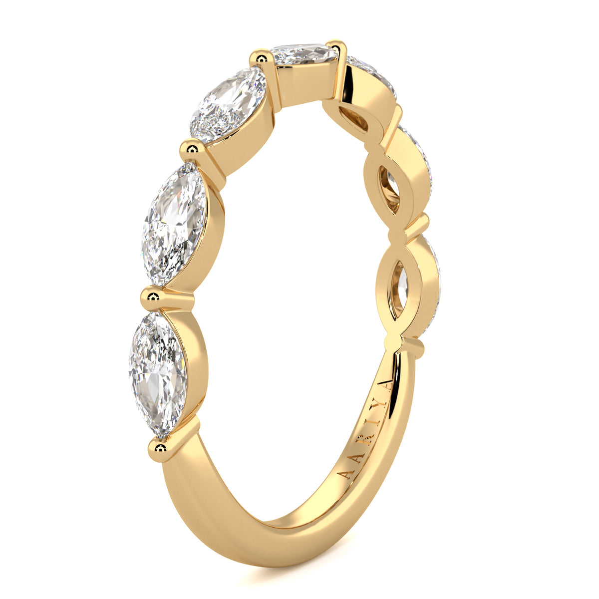 Marquise Diamond Band