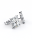 Floral | Radiant Diamond Earrings