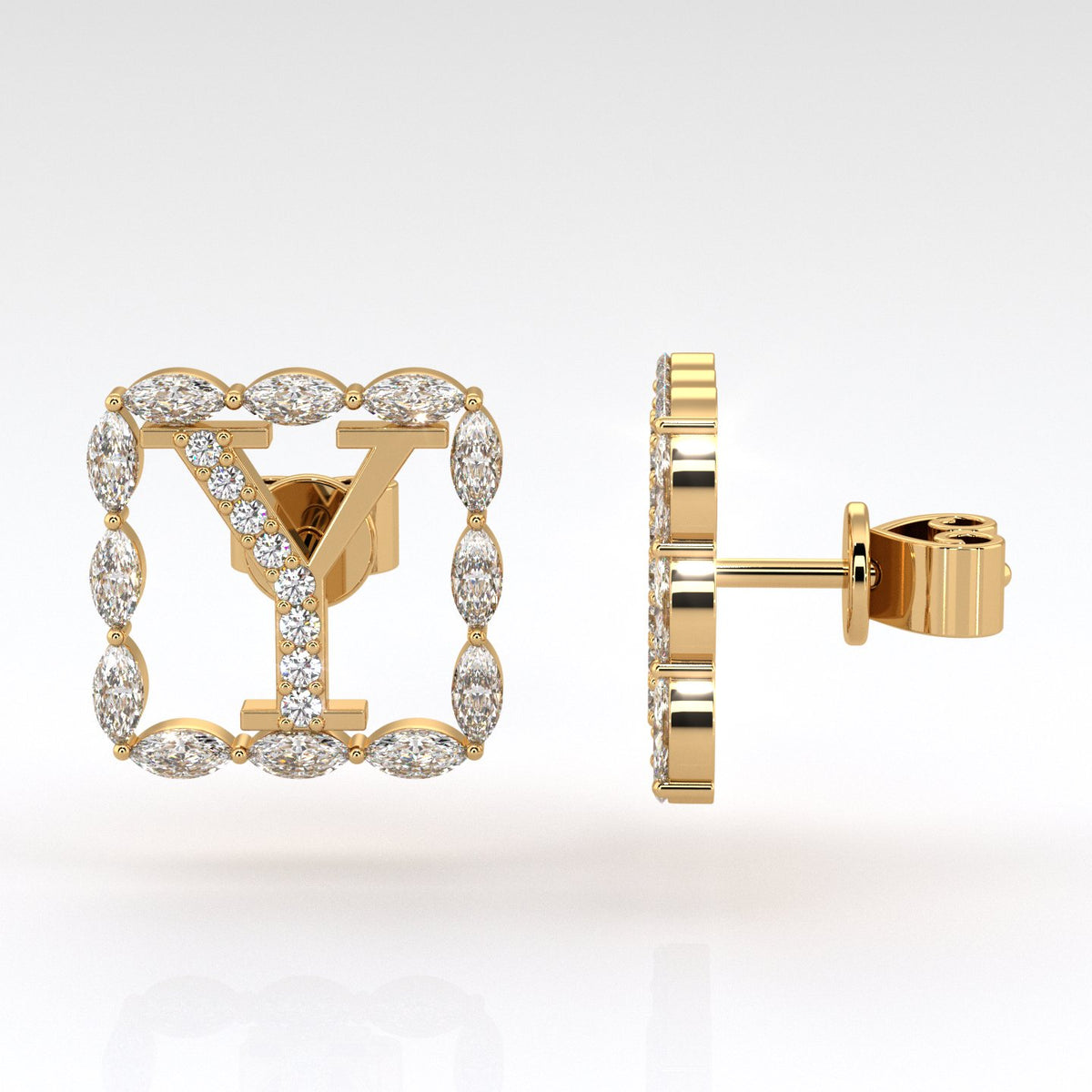 Y | Yellow Diamond Earrings