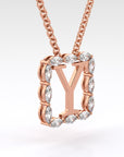 Y | Rose Diamond Pendant