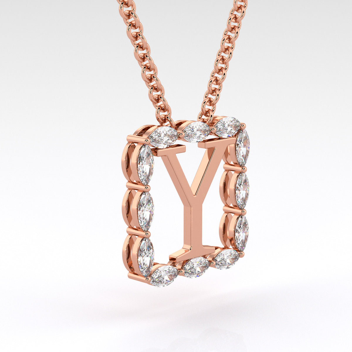 Y | Rose Diamond Pendant