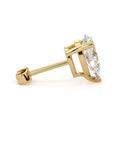 REGAL | Pear Diamond Earrings