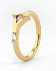 Y | Yellow Gold Baguette Ring