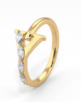 Y | Yellow Diamond Encrusted Band