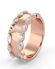 Y | Rose Diamond Band