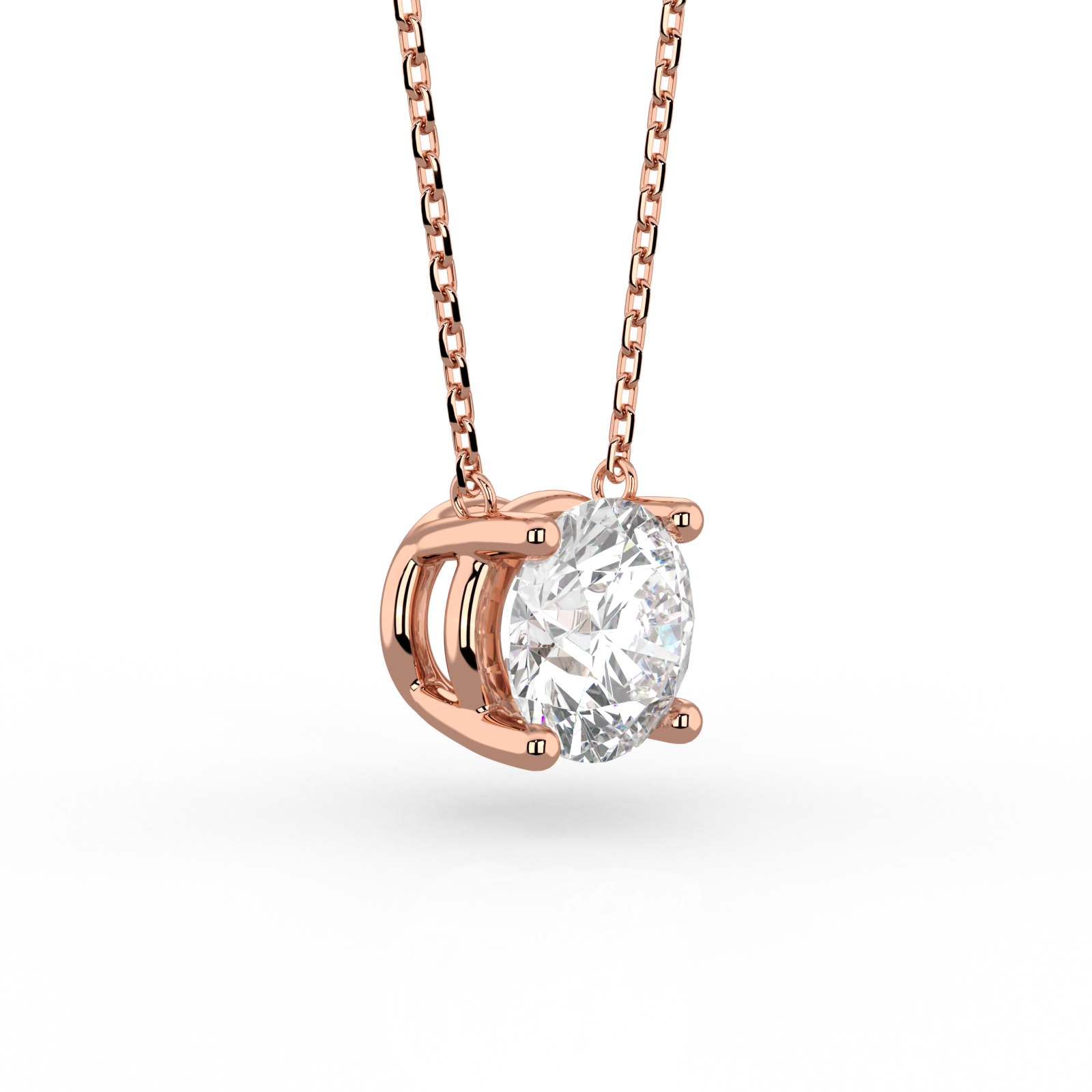REGAL | Round Diamond Pendant