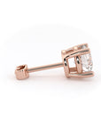 REGAL | Round Diamond Earrings