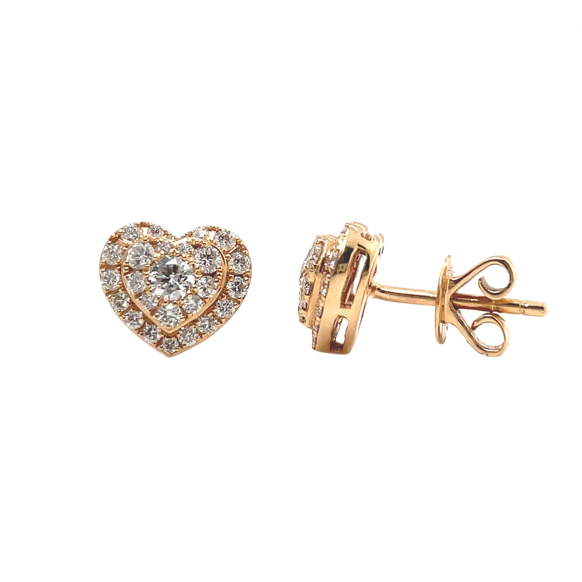 ETERNAL | Clustered Heart Earrings