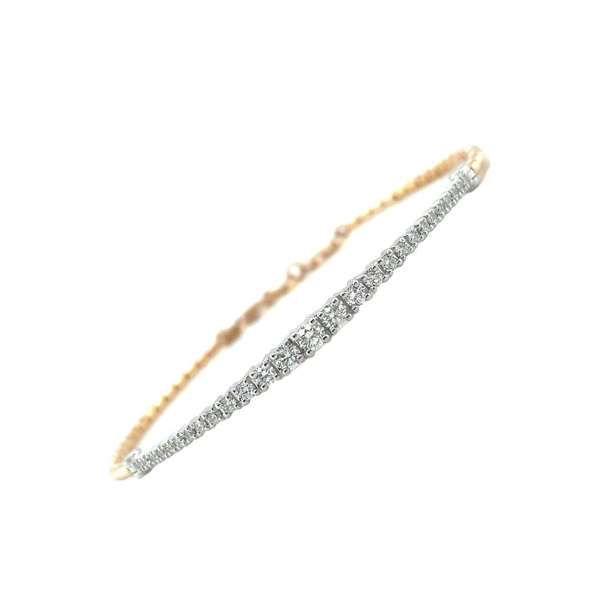 REGAL | 18ct Rose Taper Out Bracelet