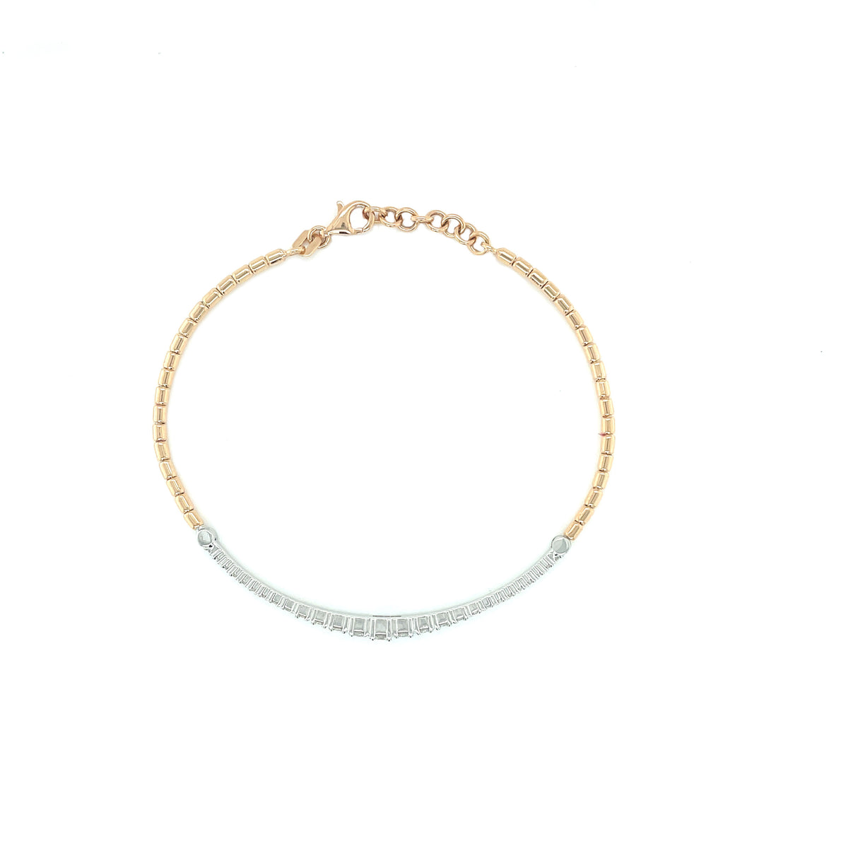 REGAL | 18ct Rose Taper Out Bracelet