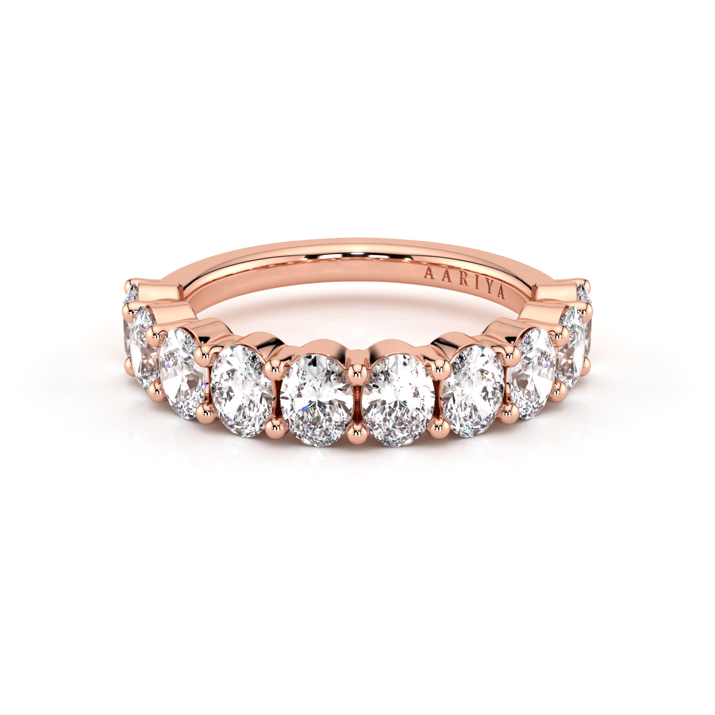 Oval Diamond Band 50