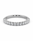 Round Natural or Lab-Grown Diamond Band 50%