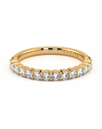 Round Natural or Lab-Grown Diamond Band 50%, view 4
