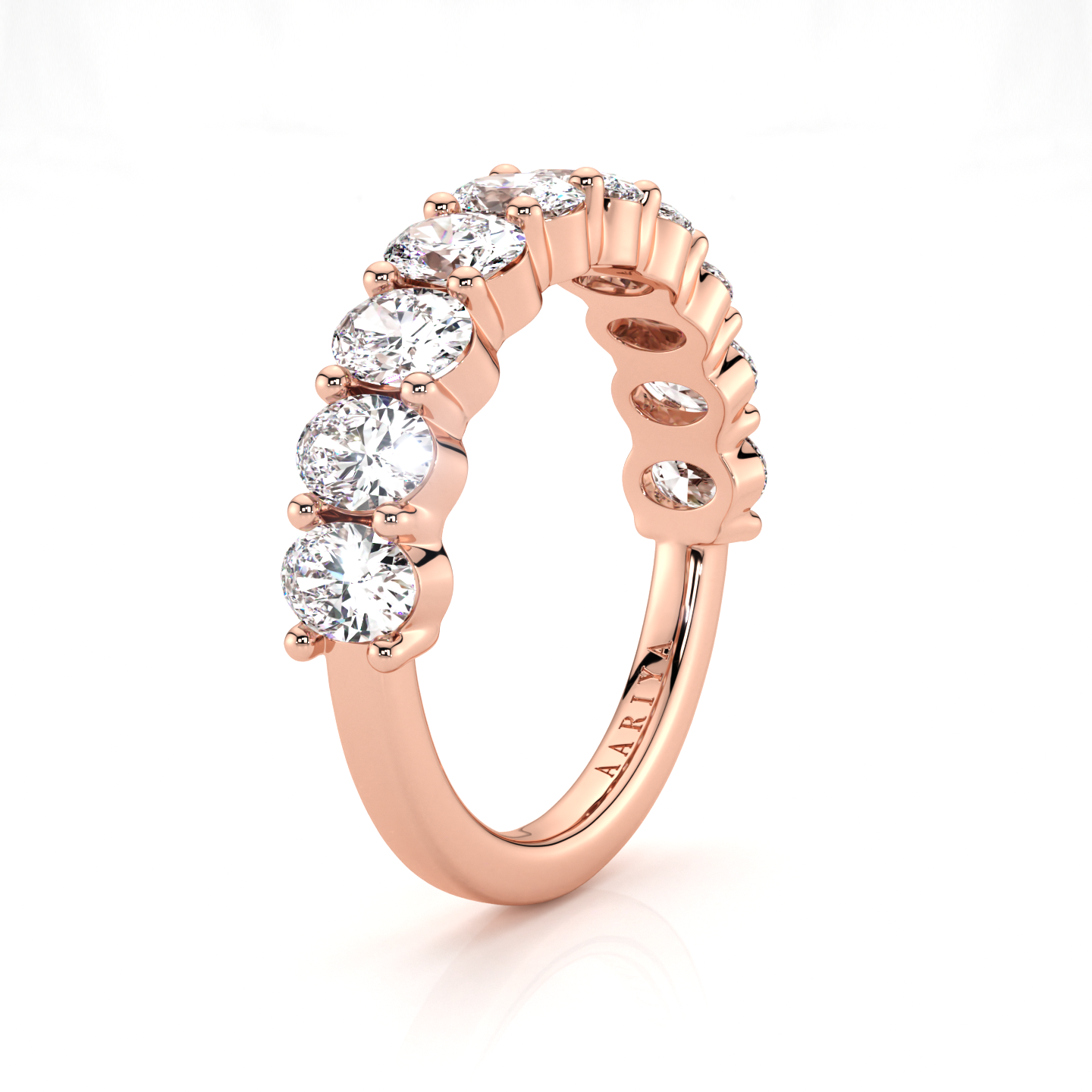 Oval Diamond Band 50