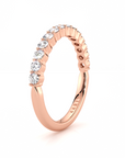 Round Natural or Lab-Grown Diamond Band 50%, view 8