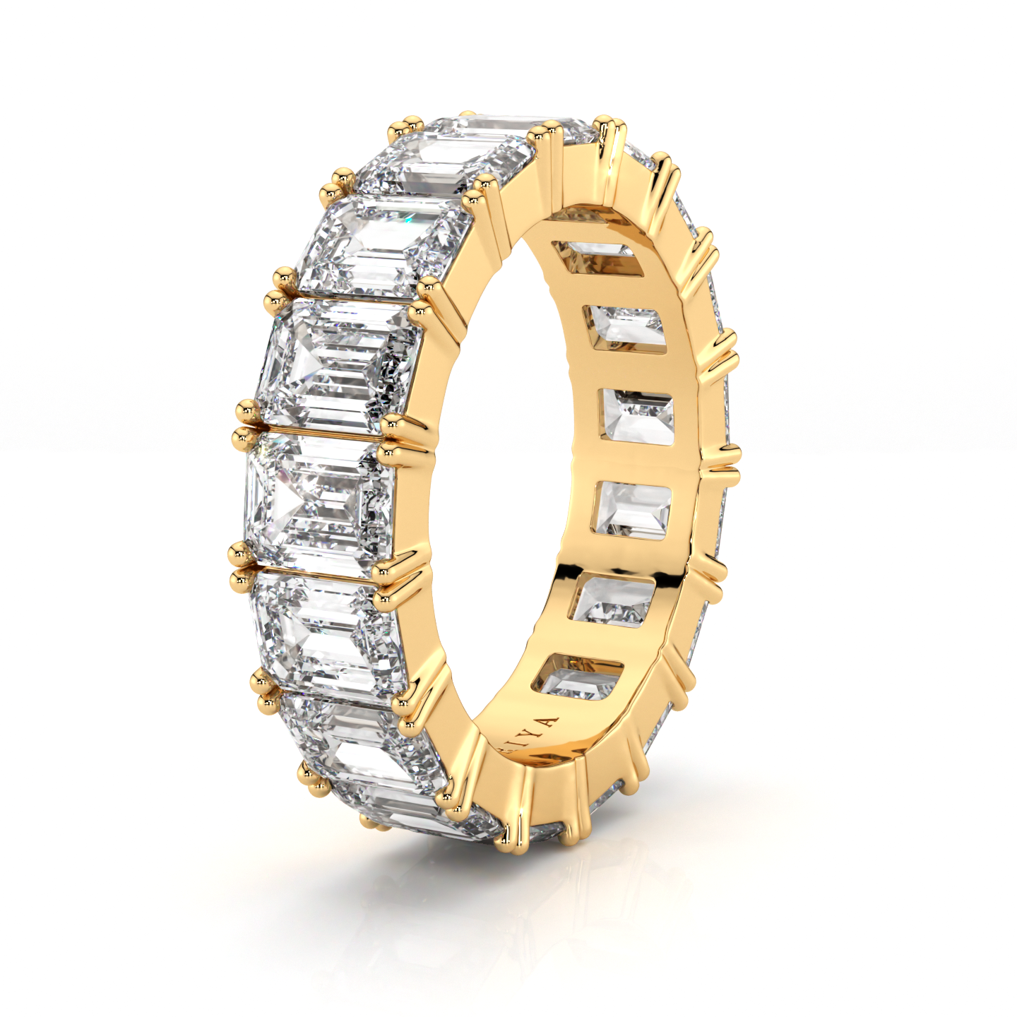 Emerald Diamond Band 100