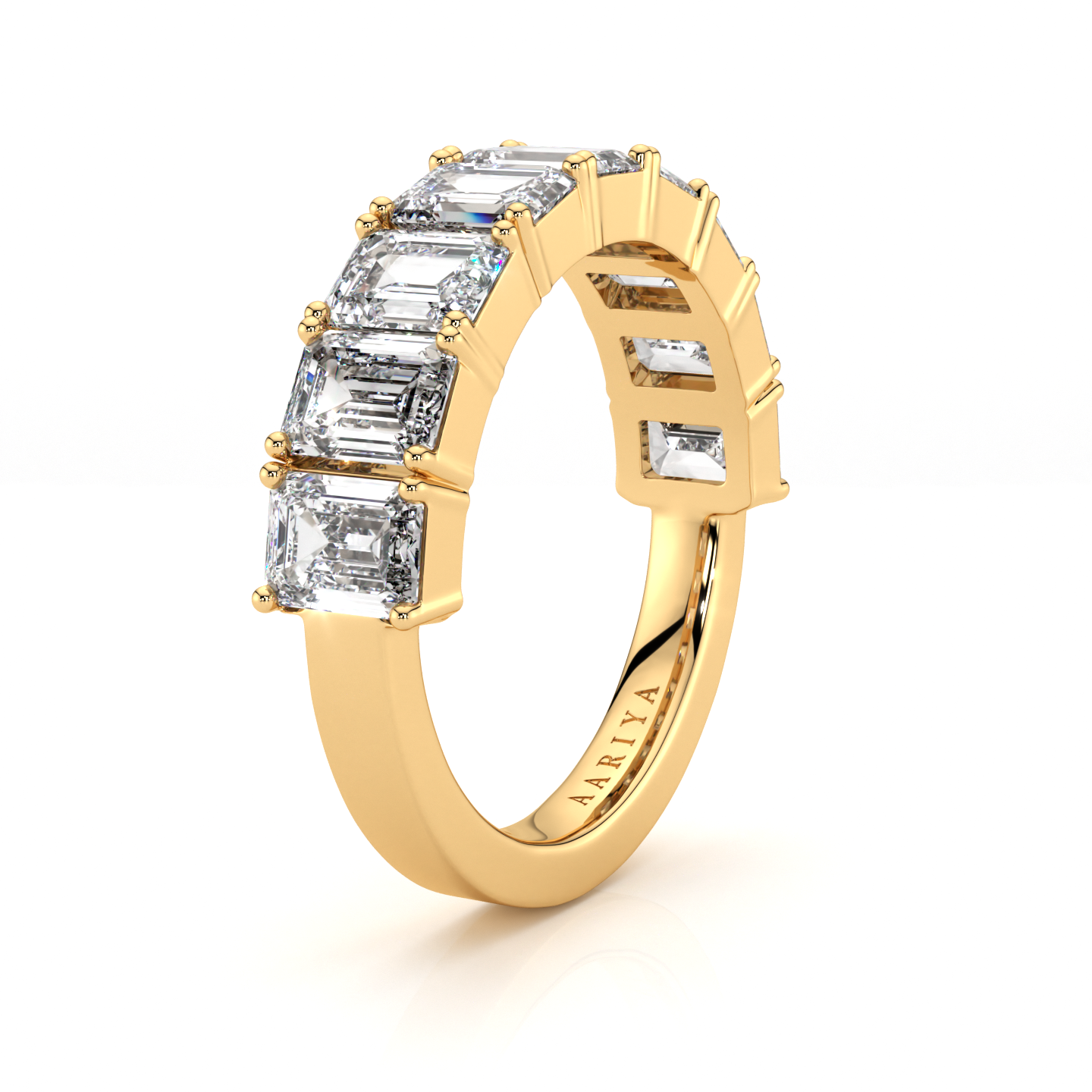 Emerald Diamond Band 50