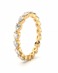 Pear Diamond Band 100
